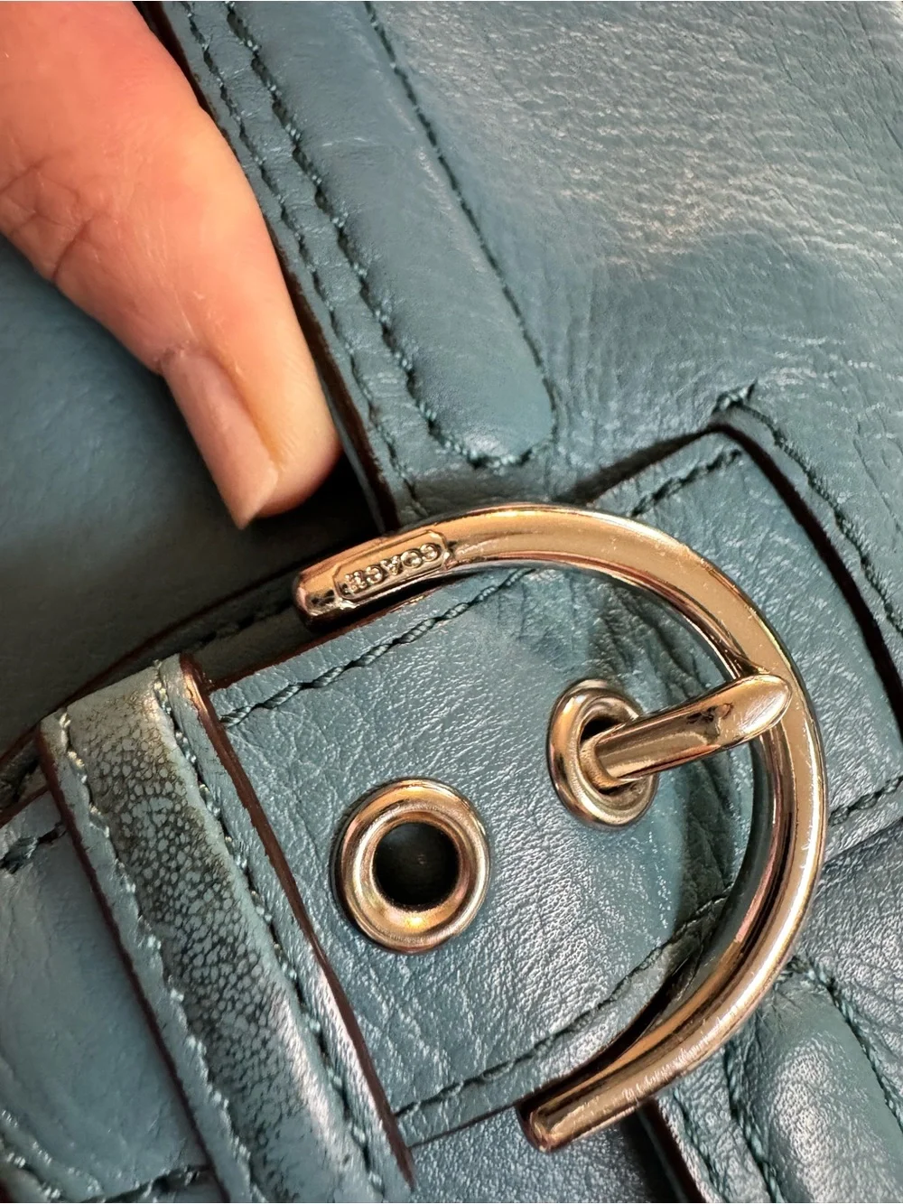 Coach Campbell Crossbody with Buckle Accent